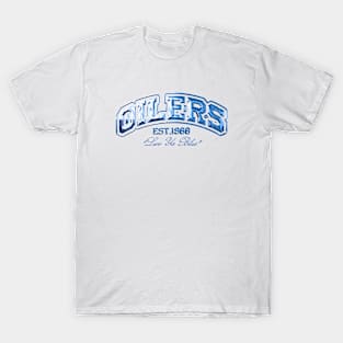 Houston Oilers Chrome Effect T-Shirt